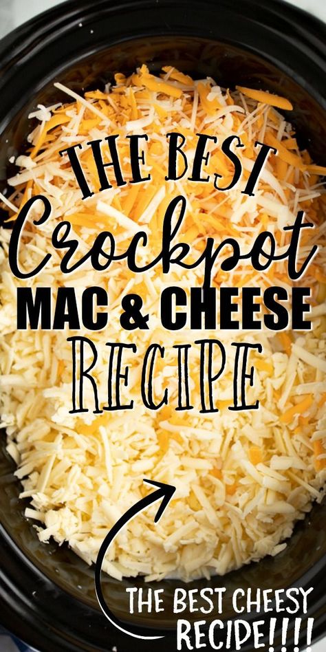 The Best Crockpot Mac and Cheese (Easy Recipe) Best Crockpot Mac And Cheese, Mac And Cheese Easy Recipe, Mac N Cheese Crockpot, Crockpot Mac And Cheese Recipe, Mac And Cheese Easy, Crockpot Mac N Cheese Recipe, Best Mac N Cheese Recipe, Easy Mac N Cheese, Crockpot Mac And Cheese