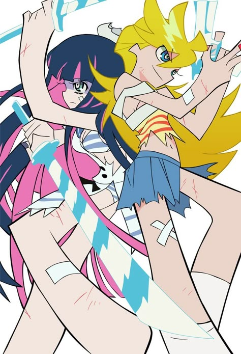 Artstyle Study, Cartoon Artstyle, Panty And Stocking Anime, Oppa Gangnam Style, Panty And Stocking, Arte Grunge, Magical Girl, Cute Icons, Cartoon Characters