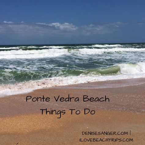 Ponte Vedra Beach Florida, Florida Family Vacation, Travel Florida, Beach Watch, Beach Things, Ponte Vedra Beach, Jacksonville Beach, Pretty Beach, Beach Getaway