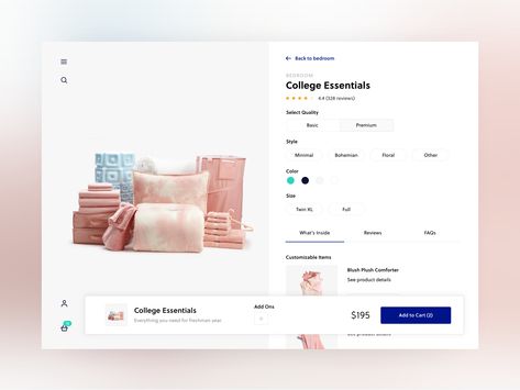 Product Detail Page | Exploration exploration clean minimal ui web product detail page pdp ecommerce Product Details Page Ui, Ecommerce Web Design Product Page, Product Detail Page Design, Product Template Design, Product Page Ui, Detail Page Design, Ecommerce Product Page, Ecommerce Ui Design, Layout Cv