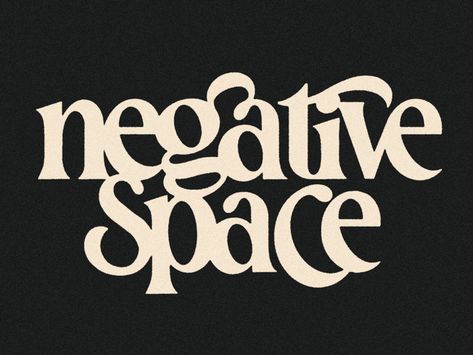 Letras Cool, Typographie Logo, Logo Design Negative Space, Inspiration Typographie, Negative Space Design, Negative Space Logos, 타이포그래피 포스터 디자인, Typography Letters, Typography Inspiration