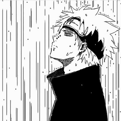 Pain Manga, Pain Naruto, Naruto, Black And White, Anime, White, Black