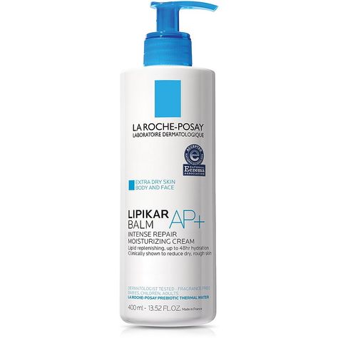 Probiotic Skincare Is the New Immunity-Boosting Trend Your Skin Needs | A dermatologist recommends this moisturizer for dry to extra dry skin because it features a unique prebiotic action on the skin microbiome. The hydrating formula is so gentle that it can be used on infants and eczema sufferers. #beautytips #realsimple #skincare #makeuphacks #bestmakeup Dry Skin Body, Extra Dry Skin, Lotion For Dry Skin, Moisturizing Body Lotion, Moisturizing Face Cream, Cream For Dry Skin, Affordable Skin Care, Roche Posay, Moisturizer For Dry Skin