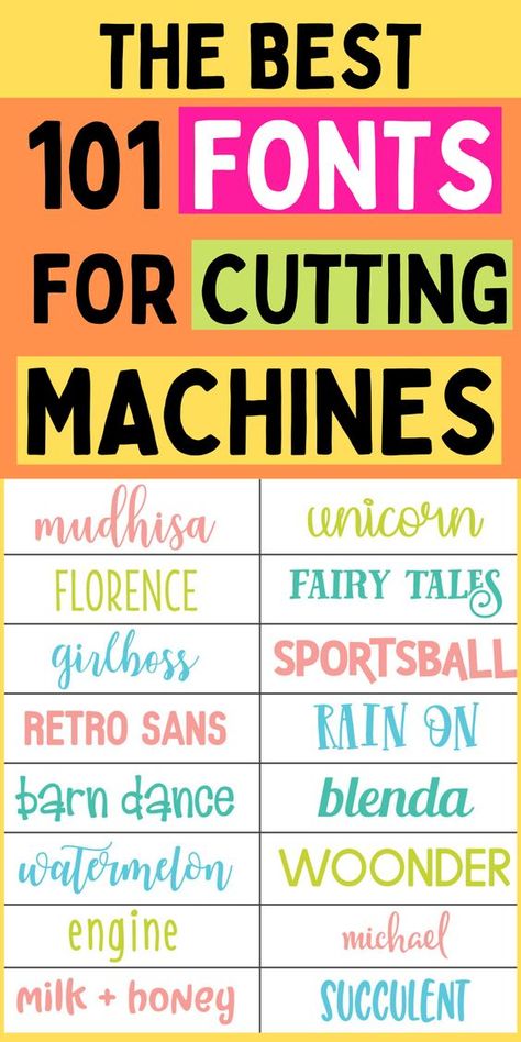 Best fonts for your Cricut Free fonts Font fonts #font #fonts #freefonts Script Fonts #scriptfonts 1.328 Tshirt Fonts Ideas, Free Cricut Fonts Downloads Svg, Best Creative Fabrica Fonts, Free Cricut Fonts Downloads, Popular Fonts On Dafont, Free Circuit Fonts, Free Cricut Fonts, Nightmare Before Christmas Font, Font Finder