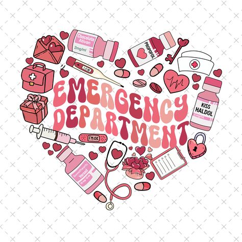 Emergency Department Nurse, Er Nursing, Nurse Valentine, Emergency Nurse, Emergency Room Nurse, Emergency Nursing, Heart Png, Er Nurse, Nurse Png