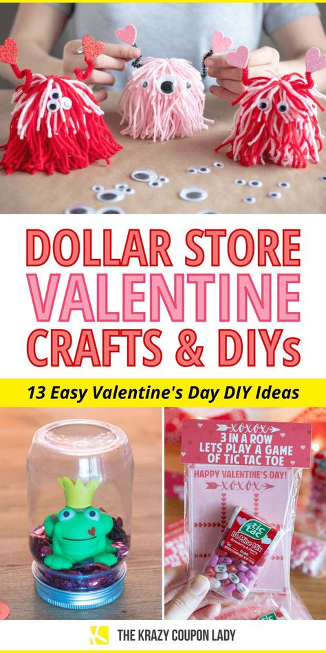 Cute Valentines For Classmates, Diy Valentines Gifts For Kids To Make, Valentines Crafts For Kids Easy, Cute Valentine’s Day Crafts For Kids, Kids Valentine’s Day Craft, Cheap Diy Valentines For Kids, Diy Valentines Gifts For Toddlers, Valentine Diy Crafts For Kids, Kids Valentines Party Crafts