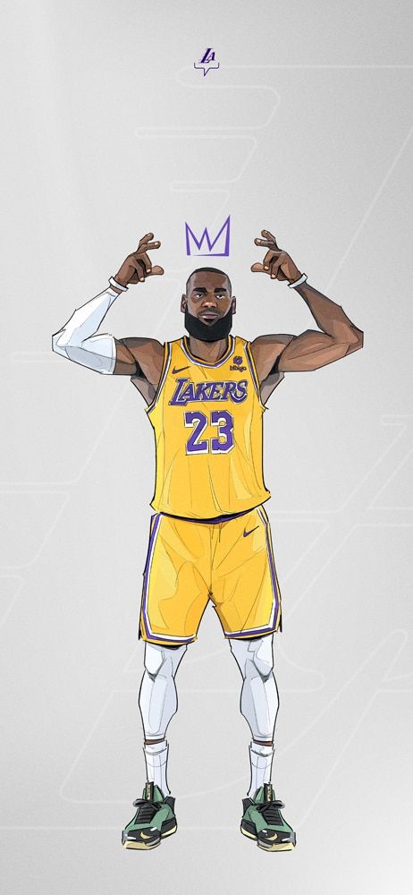 #GoLakers: Lebron James Tattoos, Nba Cartoon, Basketball Live Wallpaper, Nba Shoes, Lebron James Art, Lebron James Poster, Lakers Wallpaper, Basketball Artwork, Lebron James Wallpapers