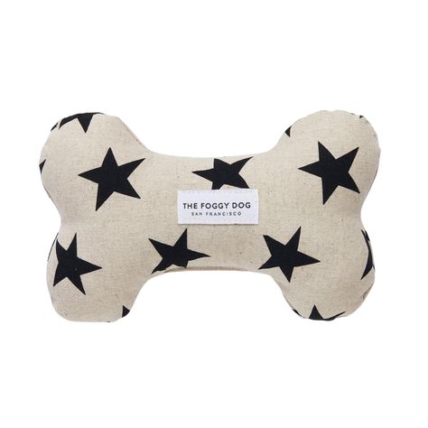 Foggy Dog, Cute Dog Toys, The Foggy Dog, Dog Squeaky Toys, Dog Essentials, Black Stars, Interactive Dog Toys, Dog Items, Dog Beds