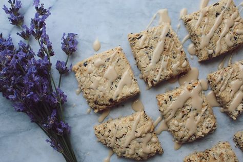 Lavender Earl Grey Scones (GF, V) Earl Grey Scones, Earl Grey Lavender, Lavender Earl Grey, Lavender Scones, Gf Baking, Gf Flour, Flax Egg, Dried Bouquet, Dairy Free Milk