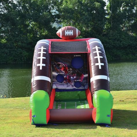 Indoor Play Centre, Inflatable Bounce House, Challenge Games, Toss Game, Air Blower, Backyard Play, Play Centre, Football Kids, Outdoor Backyard