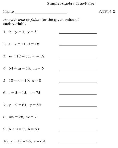 Algebra Math Worksheets Printable Algebra Equations Worksheets, Evaluating Algebraic Expressions, Algebra 2 Worksheets, Pre Algebra Worksheets, Probability Worksheets, Basic Algebra, College Math, College Algebra, Algebra Equations