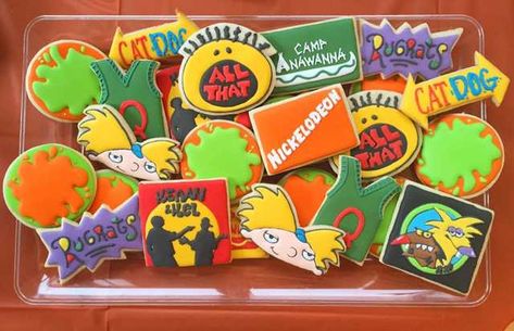 90's Nickelodeon Party - Imgur Party Ideas For Adults Men, Nickelodeon Party, Birthday Party Ideas For Adults, 90s Theme Party Decorations, 90s Party Ideas, 90s Party Decorations, 90s Nickelodeon, 90s Birthday, Ideas Birthday Party