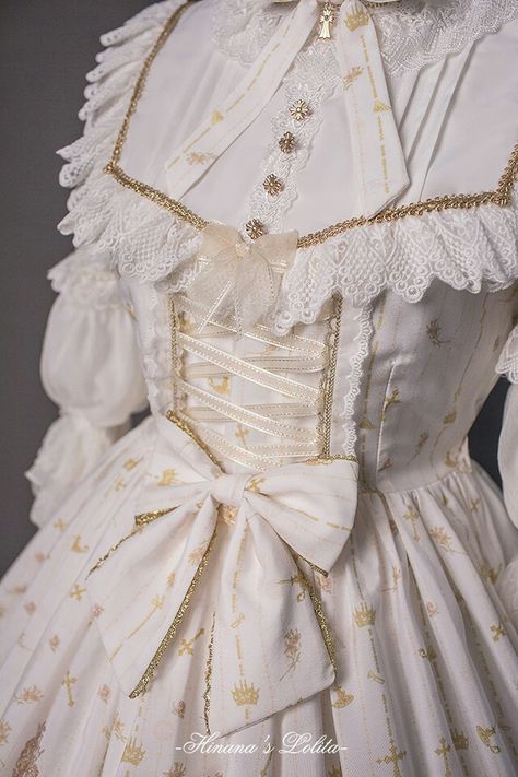 Hinana -Angels In Dreams- Lolita OP Dress Angel Core Clothing, Angelic Dress Aesthetic, Angelic Clothes Aesthetic, Angelic Core Outfit, Angel Themed Outfits, Angel Clothes Aesthetic, Angel Dress Aesthetic, Angelic Aesthetic Outfit, Angel Outfit Aesthetic