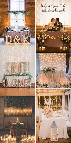 Więcej inspiracji na TEN DZIEŃ znajdziesz tutaj: https://palacdomaniowski.pl #weddingideas Bride And Groom Wedding Table, Romantic Lights, Weddings Decorations Elegant Romantic, Wedding Table Ideas, Brides Table, Bride Groom Table, Head Table Wedding, Sweetheart Table Wedding, Wedding Ceremony Ideas