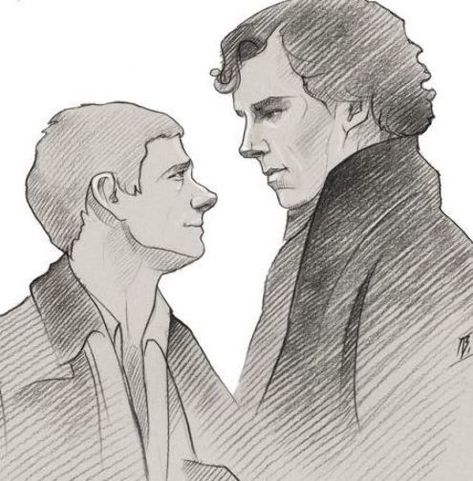 Sherlock Drawing, Johnlock Fanart, Sherlock Holmes John Watson, Lara Pulver, Sherlock Holmes Benedict, Sherlock Holmes 3, Mrs Hudson, Sherlock Holmes Bbc, Sherlock Fanart