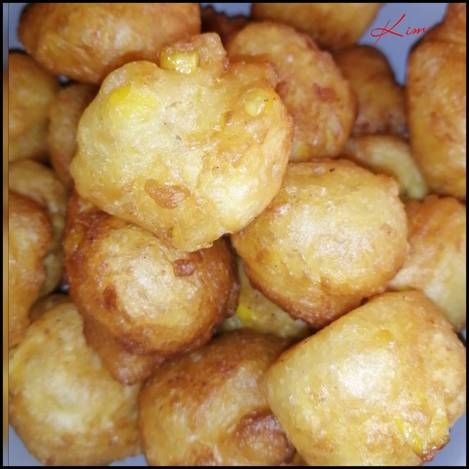 Cream-style sweetcorn fritters Sweetcorn Recipes, Sweetcorn Fritters Recipe, Sweetcorn Fritters, Bbq Roast, Popcorn Shrimp, Fritters Recipe, Fritter Recipes, Cream Style, Cooking Instructions