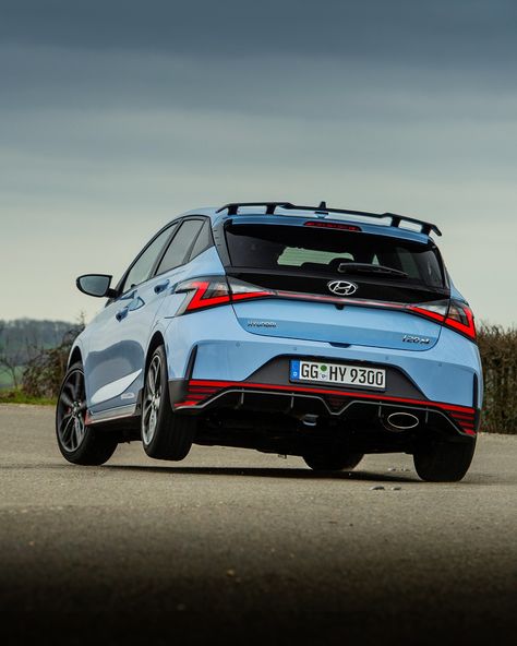 It's official. Production of petrol-powered @hyundai N hot hatches has come to an end in Europe, with electric N models picking up the baton. Click the link in our bio for the story. 📷 @astonparrott @andysnaps #evomagazine - - - #Hyundai #HyundaiN #i30N #Hyundaii30N #hothatch #i20 #Hyundaii20N #i20N #HyundaiNPerformance #NPerformance Hyundai 130n, Hyundai I20n, Cars Hyundai, Hyundai I20, Hot Hatch, Power Unit, تصميم داخلي, Custom Cars, Click The Link