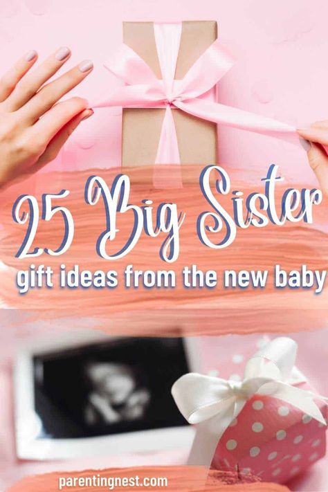 Big Sister Activities, Upgraded To Big Sister, First Time Big Sister Gift, New Sister Gift, Big Sister To Be Gift Ideas, Gift For New Big Sister, Big Sister Bag For Hospital Gift, Big Sister Box Gift Ideas, Becoming A Big Sister Gift