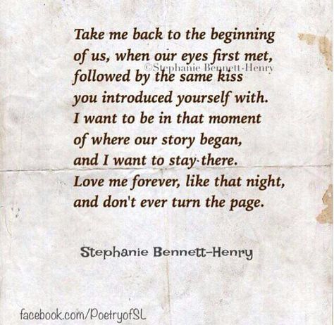 Take me back to the beginning of us, when our eyes first met, followed by the same kiss you introduced yourself with. Eyes Met Quotes, Our Eyes Met, Met Quotes, Stephanie Bennett, Love Friends, Love Me Forever, Kindred Spirits, Writing Quotes, Lovey Dovey