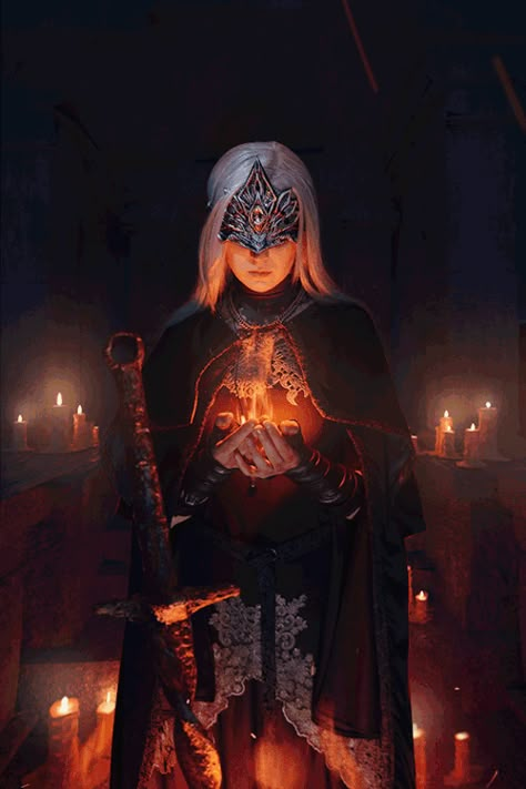 Firekeeper [Dark Souls 3] on Make a GIF Fire Keeper, Soul Saga, Dark Souls Wallpaper, Dark Souls Artwork, Soul Game, Demon Souls, Dark Souls 3, Dark Souls Art, 다크 판타지