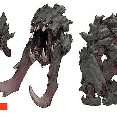 ArtStation - Stephen Oakley Evolve Monster, Monster Artwork, Beast Creature, Monster Drawing, Creature Artwork, Fantasy Beasts, Kaiju Monsters, 다크 �판타지, Alien Concept Art