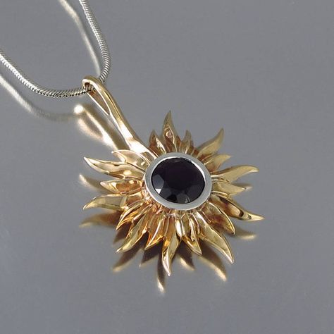 SOLAR ECLIPSE bronze and silver sun pendant with Black Spinel Ready to... ($185) ❤ liked on Polyvore featuring jewelry, pendants, black spinel jewelry, round silver pendant, silver coin jewelry, coin jewellery and bronze jewelry Silver Coin Jewelry, Sun Eclipse, Coin Jewellery, Spinel Jewelry, Sun And Moon Rings, Sun Pendant, Pewter Pendant, Bronze Jewelry, Jewelry Pendants