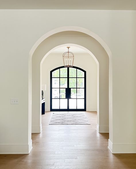 Here for the arches! Project: Meadow Lake Spec. Build: Hyde CG . . . . . . #interiordesign #design #interior #home #interiors #homedesign #interiordesigner #luxury #designer #inspiration #homesweethome #furnituredesign #luxurylisting #nashvillehomes #hallway #hallwayinspo #arch Arch Hallway, Kaitlyn Rose, Arched Hallway, Arched Entryway, Archways In Homes, Arch Interior, Interior Home, Home Interiors, Design Interior