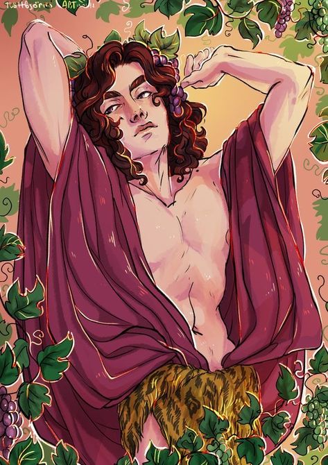 Dionysus God, Greek Mythology Gods, The Minotaur, Greek Gods And Goddesses, Greek And Roman Mythology, Greek Mythology Art, Roman Mythology, Mythology Art, Greek Art