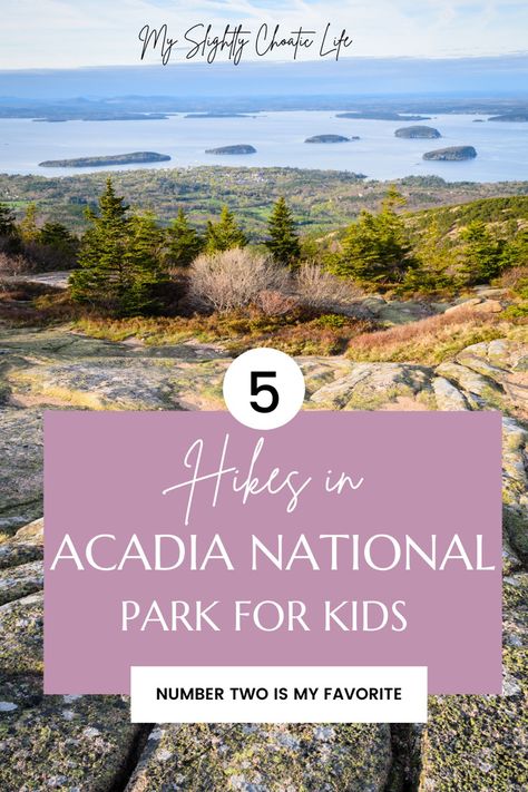 Best hikes to take with kids in Acadia National Park. Fun and easy to do hikes with kids wheb visiting Bar Harbor! #acadianationalpark #acadia #hikes #kidsactivities Acadia With Kids, Acadia National Park With Kids, Acadia Hikes, Arcadia National Park, Maine Road Trip, Maine Trip, Rv Trip, Mount Desert Island, Fall Vacations