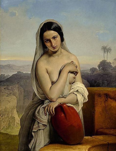 Francesco Hayez - art auction records Medieval Paintings, Rennaissance Art, Arte Van Gogh, Academic Art, Historical Painting, Art Classique, Takashi Murakami, European Paintings, Classic Paintings