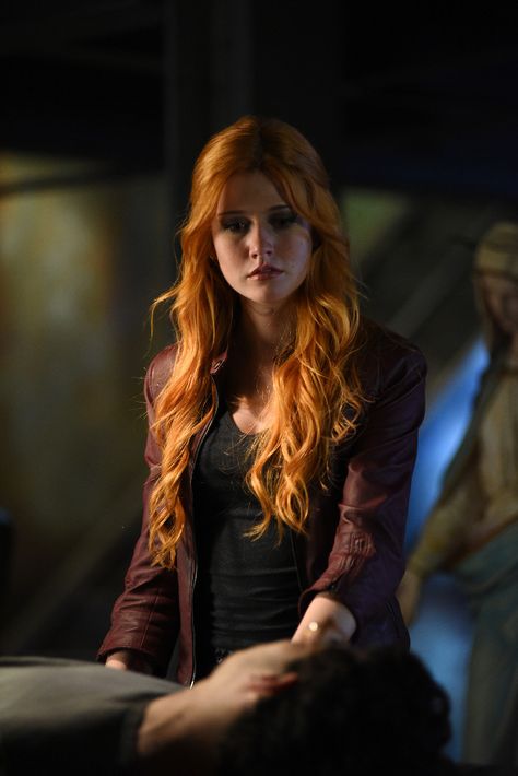 Credit: Freeform/John Medland Shadowhunters Tv Show, Felicity Smoak, Clary Fray, Katherine Mcnamara, Bad Blood, Cassandra Clare, Shadow Hunters, Lily Collins, The Mortal Instruments