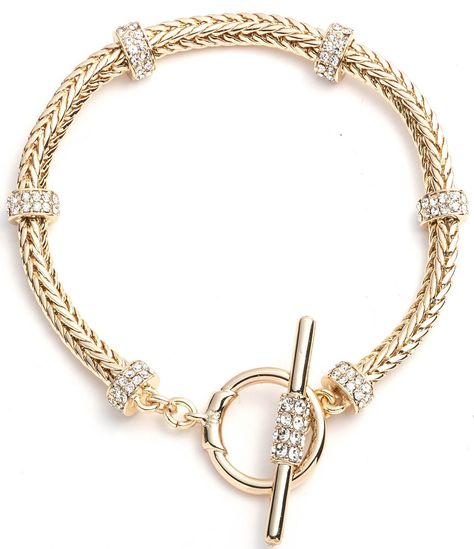 Shop for Lauren Ralph Lauren Gold Tone Pave Roundell Flex Line Bracelet at Dillard's. Visit Dillard's to find clothing, accessories, shoes, cosmetics & more. The Style of Your Life. Ralph Lauren Jewelry, Jewelry Accessories Ideas, Classy Jewelry, Jewelry Lookbook, Gold Crystal, Jewelry Inspo, Dream Jewelry, Dillard's, Gold Bangles