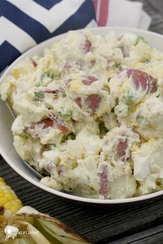 Red Skin Potato Salad, Red Potato Salad Recipe, Old Fashioned Potato Salad, Best Potato Salad Recipe, Southern Potato Salad, Red Potato Salad, Potato Salad Recipe Easy, Baked Potato Salad, Potato Salad With Egg