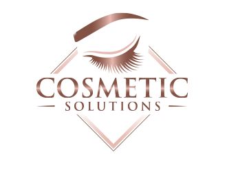 Cosmetic Solutions logo design concepts #100 Cosmetics Logo Design Ideas, Jm Logo, Cosmetic Logo Design, Flat Roof Design, Logo Cosmetic, Cosmetics Logo, Investiture Ceremony, Logo Online Shop, Tool Logo