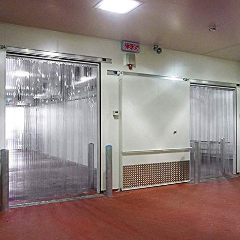 Insulated Door, Strip Curtains, Theatre Curtains, Door Insulation, Operating Room, Industrial Park, Door Curtain, Industrial Kitchen, Door Curtains