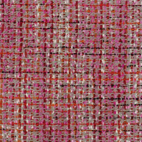 Schumacher - Fabric for Every Decor Tweed Fabric Texture, Jamie Drake, Tweed Pattern, Pink Texture, Schumacher Fabric, Fabric Textures, Tweed Fabric, Chenille Fabric, Fabric Texture