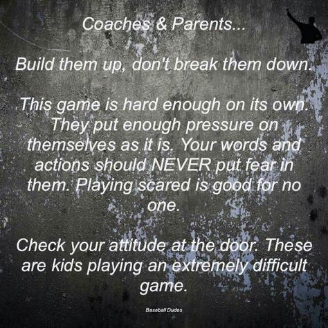 Its common sense!!! Some people only know how to put fear in a child because it is them that are afraid. They let anger destroy them and trying to prove some point. Pray for these type of people who believe their own lies😇 they are suffering by their own hate for people.:'( Poor Sportsmanship Quotes Parents, Bad Sports Parents Quotes, Bad Coaching Quotes, Poor Sportsmanship Quotes, Sport Parents Quotes Truths, Coaches Who Ruin The Game Quotes, Quotes About Bad Coaches, Baseball Parents Quotes, Youth Sports Quotes