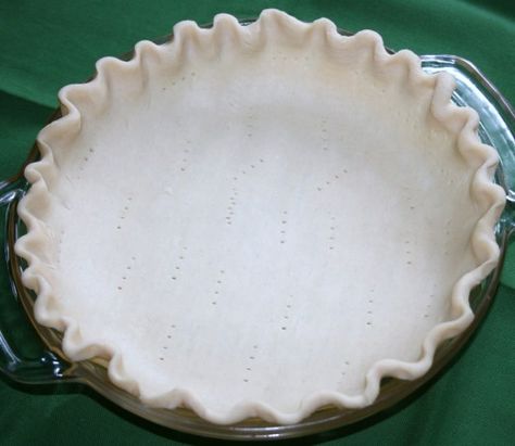 Hot Water Pie Crust Recipe, Hot Water Pie Crust, Hot Water Pie, Crisco Pie Crust, Shortbread Pie Crust, Water Pie, Hot Water Pastry, Hot Water Crust Pastry, Raspberry Cream Pies