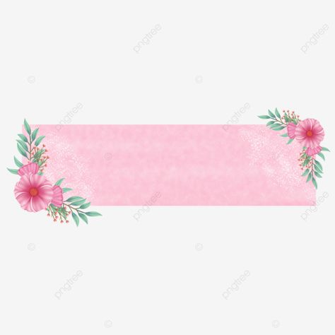 Name Tag Design Creative, Aesthetic Name Tag, Name Tag Design Aesthetic, Name Tag Background, Name Tag Aesthetic, Pink Name Tag, Flower Name Tag, Name Tag Png, Pink Flower Names