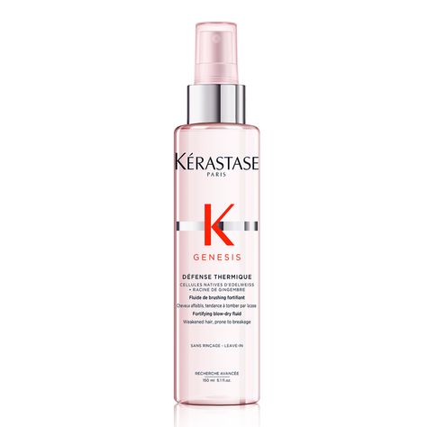 Genesis Defense Thermique Blow Dry Heat Protectant | Kérastase Spray Conditioner, Heat Protectant Spray, Heat Protector, Prevent Hair Fall, Anti Hair Fall, Reduce Hair Fall, Heat Protectant, Oily Hair, Hair Breakage