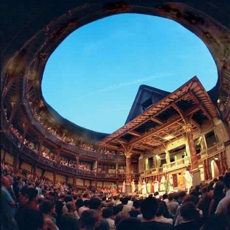 Elizabethan Theatre, The Globe Theatre, Globe Theatre, Shakespeare Theatre, Theatre Interior, Globe Theater, The Great Fire, London Aesthetic, London Theatre