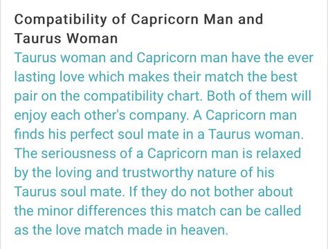 Capricorn Taurus Compatibility, Capricorn Man And Taurus Woman, Capricorn And Taurus Relationship, Taurus And Capricorn Compatibility, Taurus Relationships, Taurus Things, Capricorn Compatibility, Capricorn And Taurus, Taurus Zodiac Facts