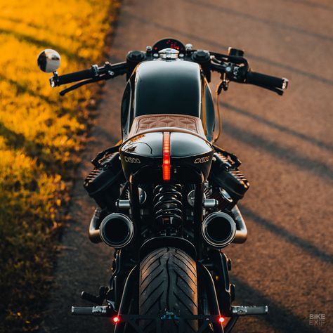 Valkyrie: A Honda CX500 café racer by NCT Motorcycles | Bike EXIF Road Craft, Cx500 Cafe Racer, Honda Scrambler, Honda Cx500, Bike Builder, The Obsession, Bike Exif, Honda S, Custom Bike