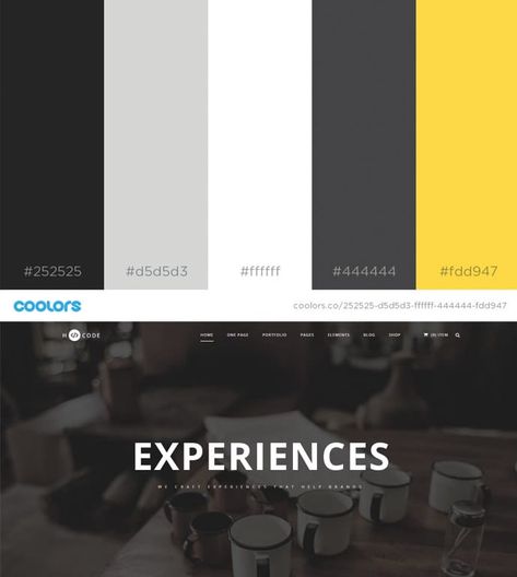 49 color schemes for 2017. Designer-created color palettes… | by Brittany Jezouit | Envato | Medium Web Page Color Palette, Masculine Color Palette, Color Palette Modern, One Page Portfolio, Web Design Color, Website Color Schemes, Flat Color Palette, Ui Color, Hex Color