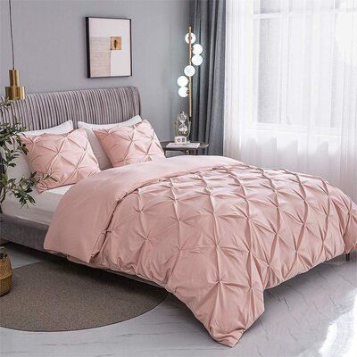 Pintuck Comforter, Pintuck Duvet Cover, Silk Duvet Cover, Chic Bedding, Twin Comforter, Kit Home, Queen Comforter, King Comforter, King Duvet