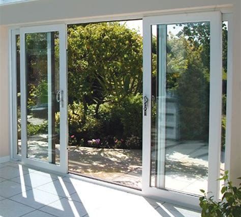 How to Replace a Sliding Glass Door Properly Double Sliding Patio Doors, Double Sliding Glass Doors, Upvc Sliding Doors, Sliding Doors Exterior, Sliding Glass Doors Patio, Sliding French Doors, Glass Doors Patio, Concrete Patios, Slider Door