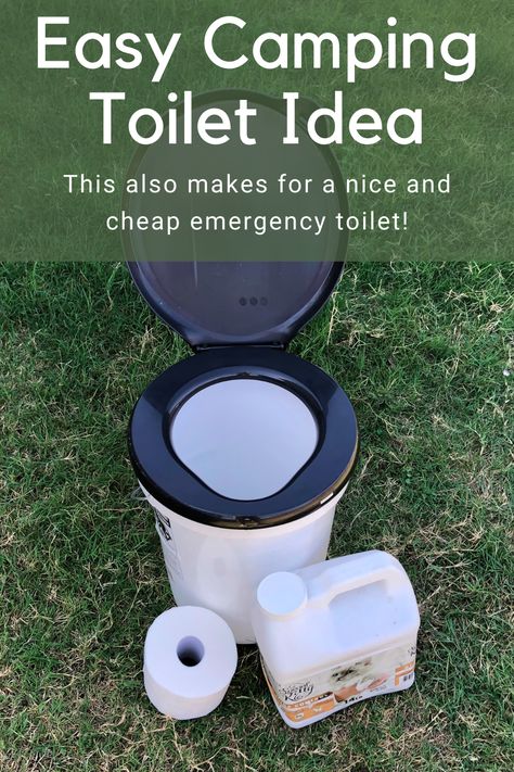 Outdoor Camping Bathroom, Camping Toilets Portable, Tent Bathroom Ideas, Camping Toilet Paper Holder, Camping Toilet Hacks, Camp Toilet Ideas, Camping Potty Ideas, Diy Camp Toilet, Camping Bathroom Ideas Outdoor