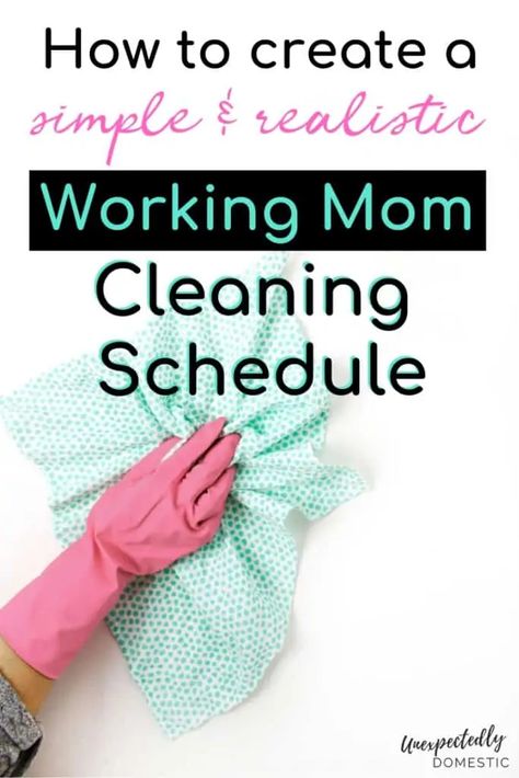 How to Create a Cleaning Schedule for Working Moms (and other busy people!) Mom Cleaning Schedule, Simple Cleaning Schedule, Working Mom Cleaning Schedule, Easy Cleaning Schedule, Chore List For Kids, Weekly Cleaning Schedule, Chore List, Kids Schedule, Weekly Cleaning