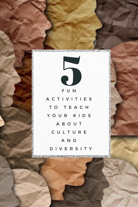 Teach your kids about culture and diversity with these 5 fun activities! Culture Activities For Kids, Diversity Activities For Kids, Iranian Breakfast, Multicultural Education, Culture Activities, Diversity Activities, Steam Projects, Online Homeschool, Education Technology