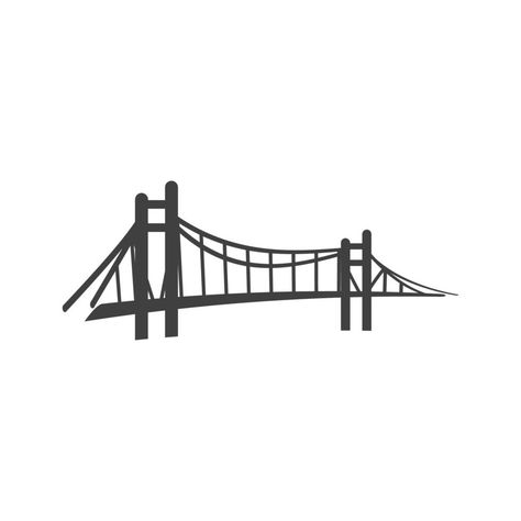 Bridges Illustration, Bridge Vector, Bridge Illustration, Bridge Icon, Logo Moodboard, Vector Icons Illustration, Fun Easy Crafts, The Bridge, Adventure Awaits